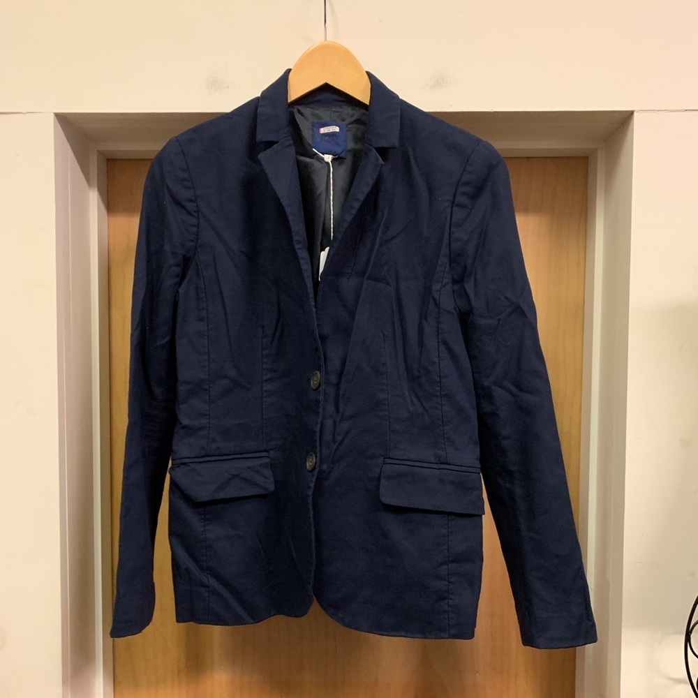 J. Crew Navy Blue Blazer Size 4